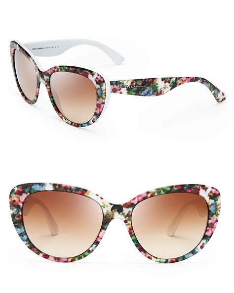 dolce gabbana gb4228 sunglasses floral print|Dolce & Gabbana.